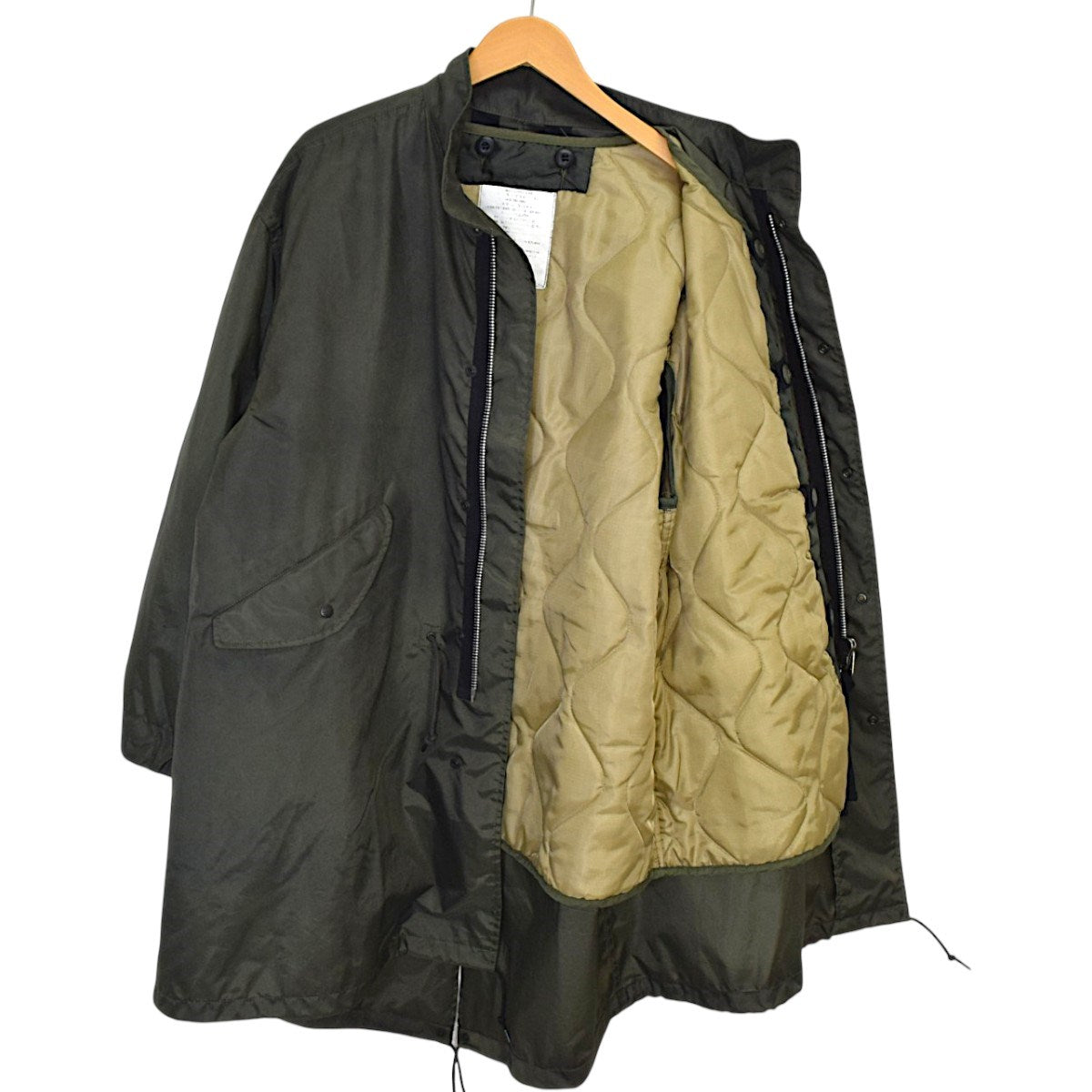 DIRTPAINT NYLON MODS COATユーズド加工 モッズコート 2024AW