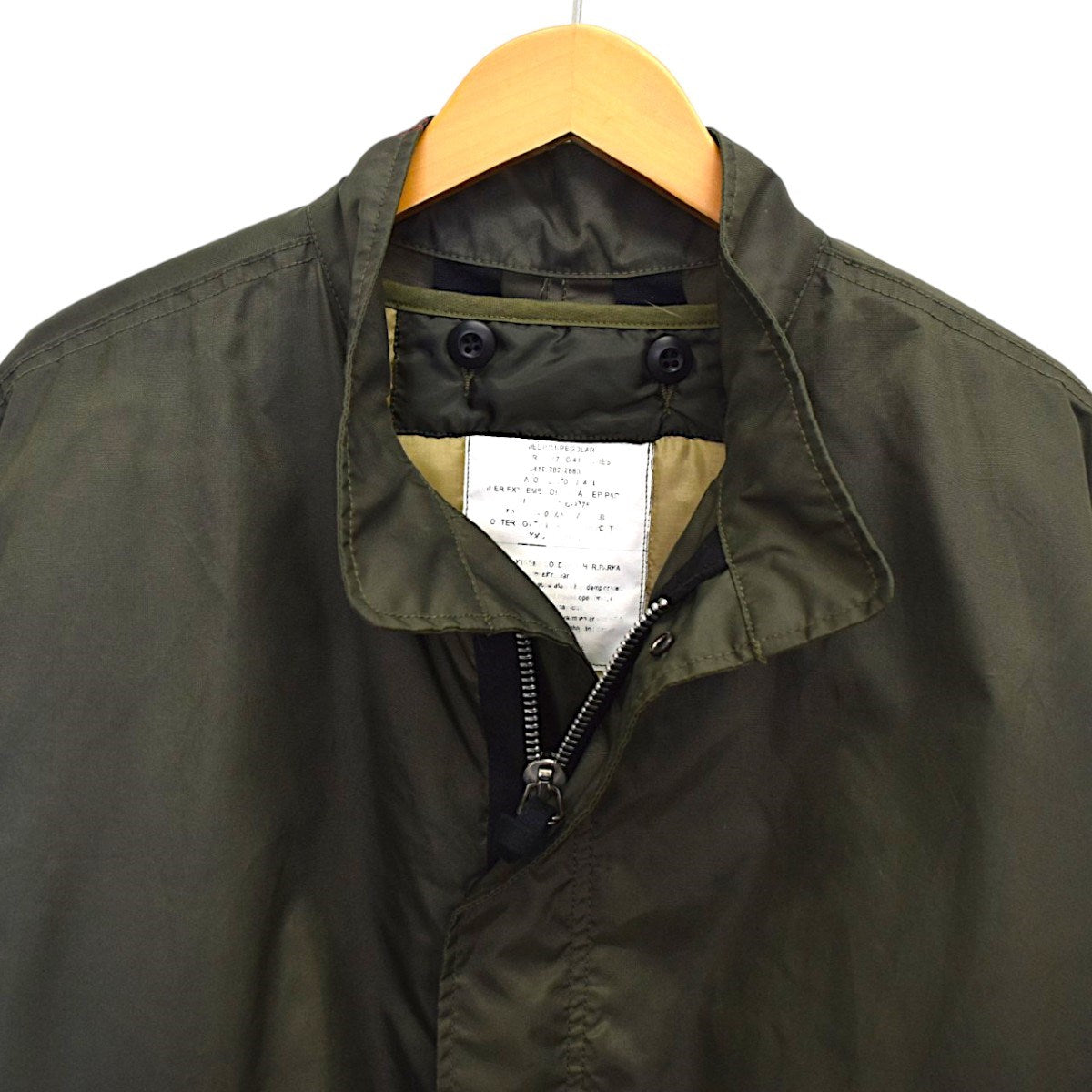 DIRTPAINT NYLON MODS COATユーズド加工 モッズコート 2024AW