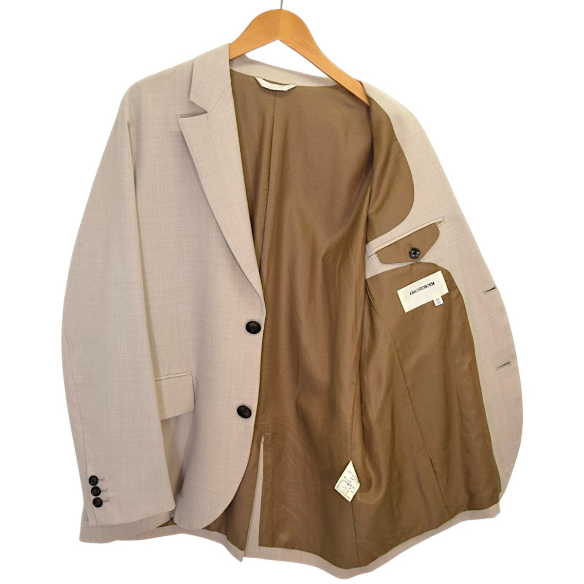 anachronorm TAILORED EASY JACKETテーラードイージージャケット 古着・中古-4枚目のアイテム画像