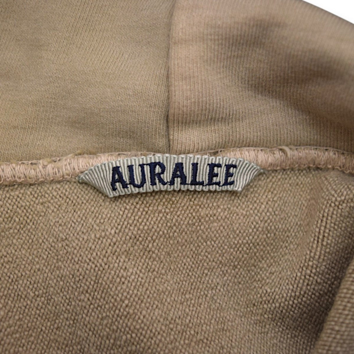 AURALEE SUPER MILLED SWEAT P／O PARKAプルオーバーパーカーA20AP01SM 古着・中古-6枚目のアイテム画像