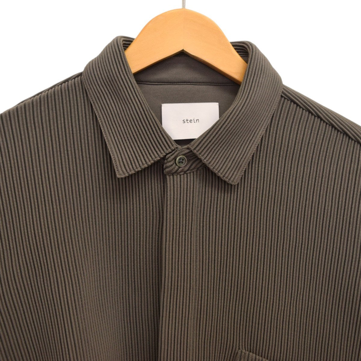 OVERSIZED GRADATION PLEATS SHIRTオーバーサイズ プリーツシャツST.303