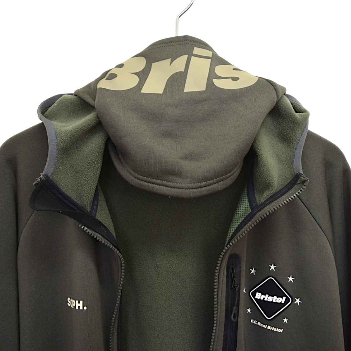 F．C．R．B． POLARTEC POWER STRETCH ZIP UP GAITER HOODIEポーラーテックジップ パーカー 2024AWFCRB-242063 古着・中古-6枚目のアイテム画像