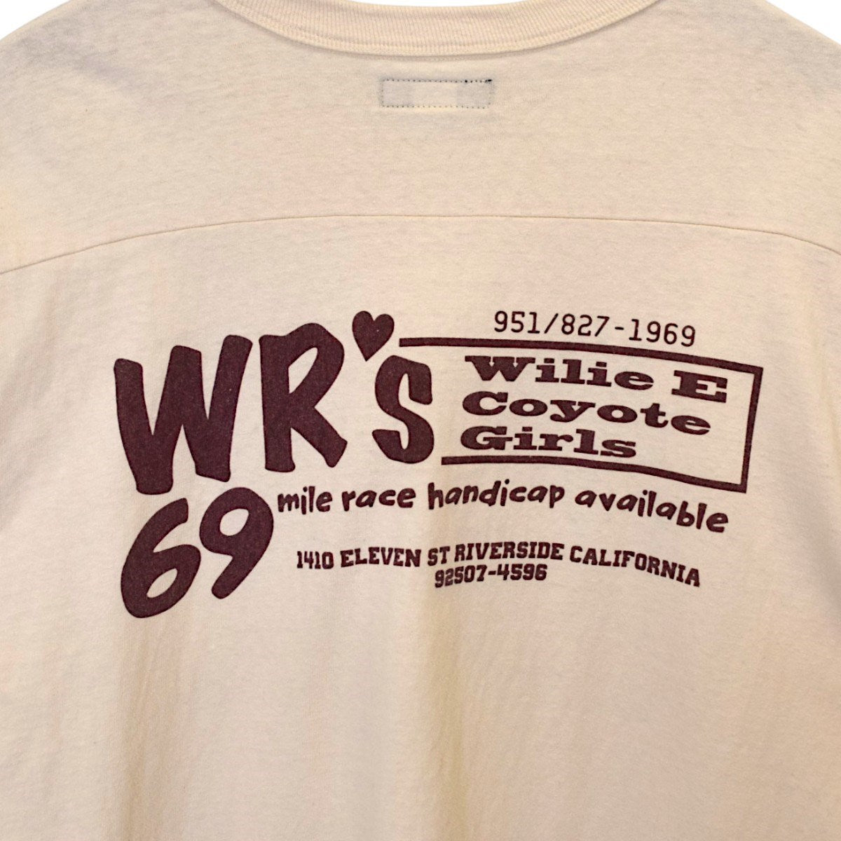 INTAGE FOOTBALL TEE-1： WR’S 69フットボールTシャツ