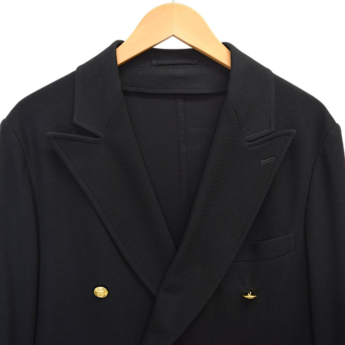 コットンダブルブレステッド6BジャケットDONDI 2025SS63075407303