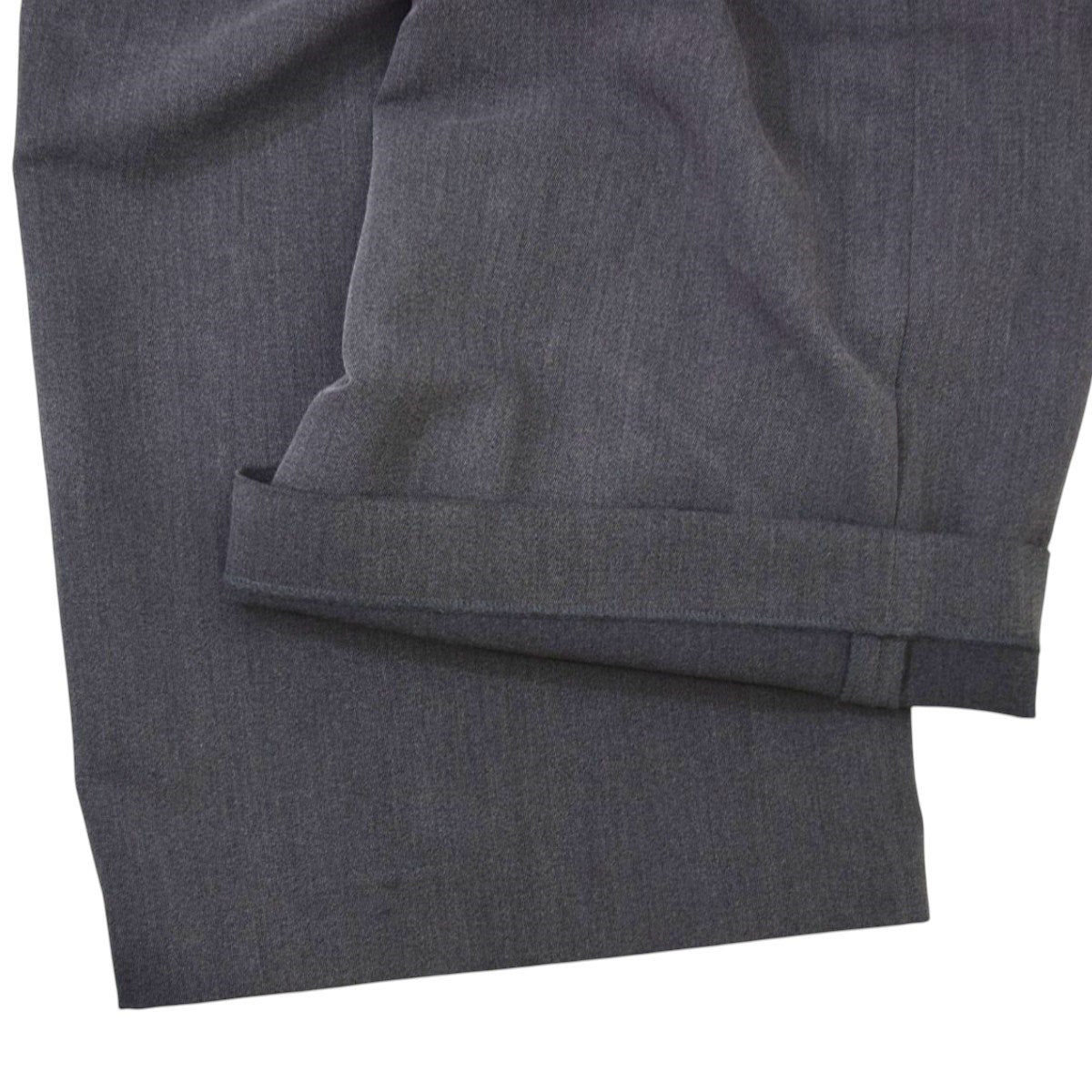 WYM LIDNM SLIGHT FLARE DOUBLE CLOTH BAGGY SLACKSバギースラックスWYpt1406 古着・中古-4枚目のアイテム画像