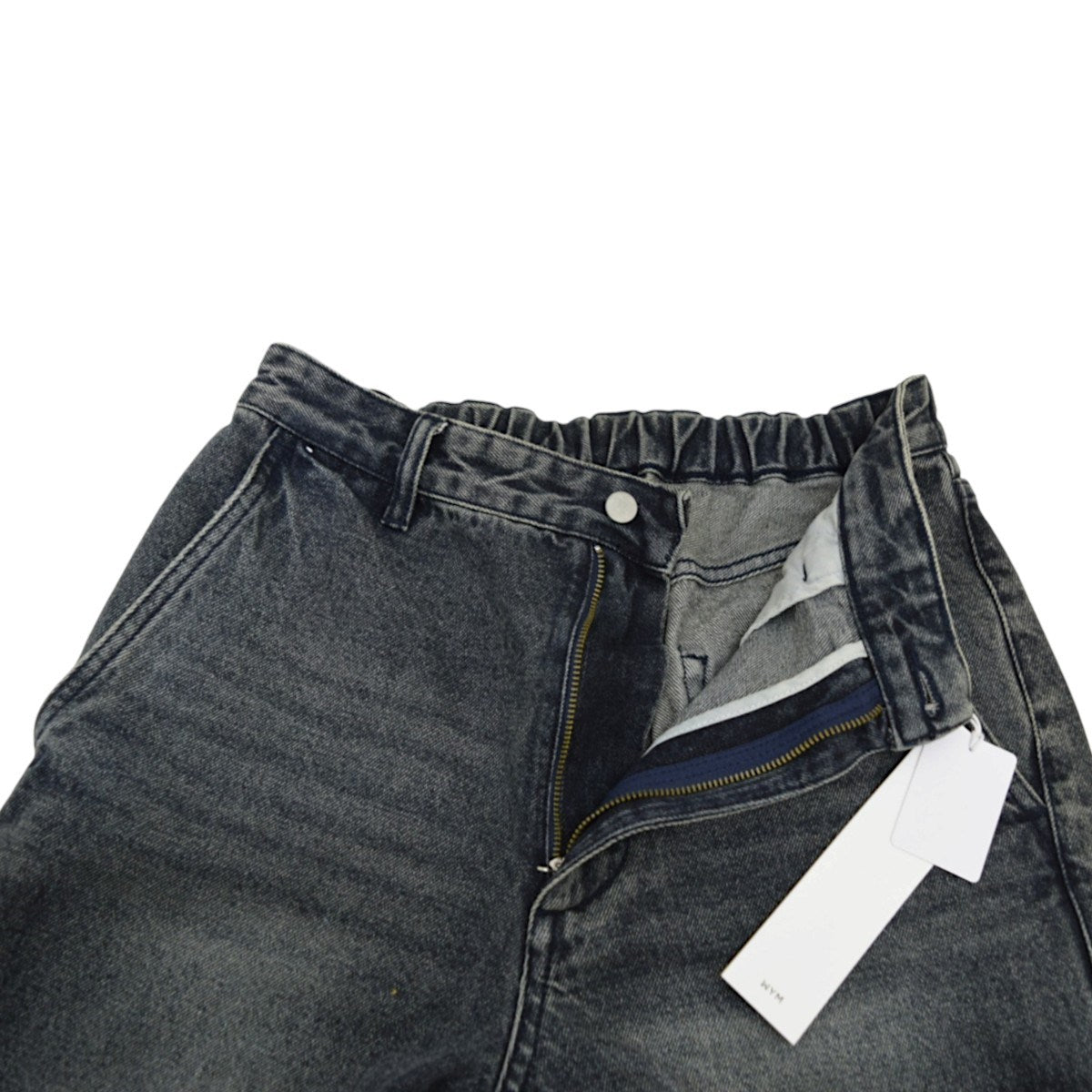 WYM LIDNM CURVED FLARE DENIM SLACKSデニムパンツWYpt1332 古着・中古-3枚目のアイテム画像