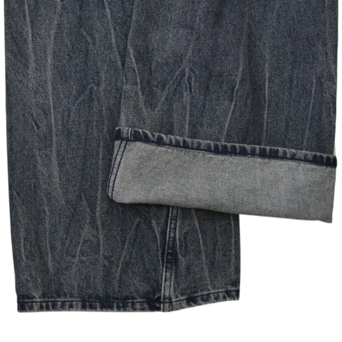 WYM LIDNM CURVED FLARE DENIM SLACKSデニムパンツWYpt1332 古着・中古-5枚目のアイテム画像
