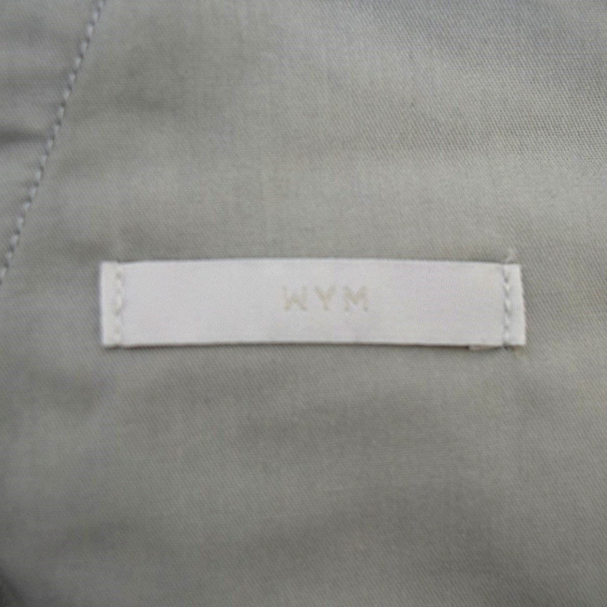 WYM LIDNM CURVED FLARE DENIM SLACKSデニムパンツWYpt1332 古着・中古-6枚目のアイテム画像