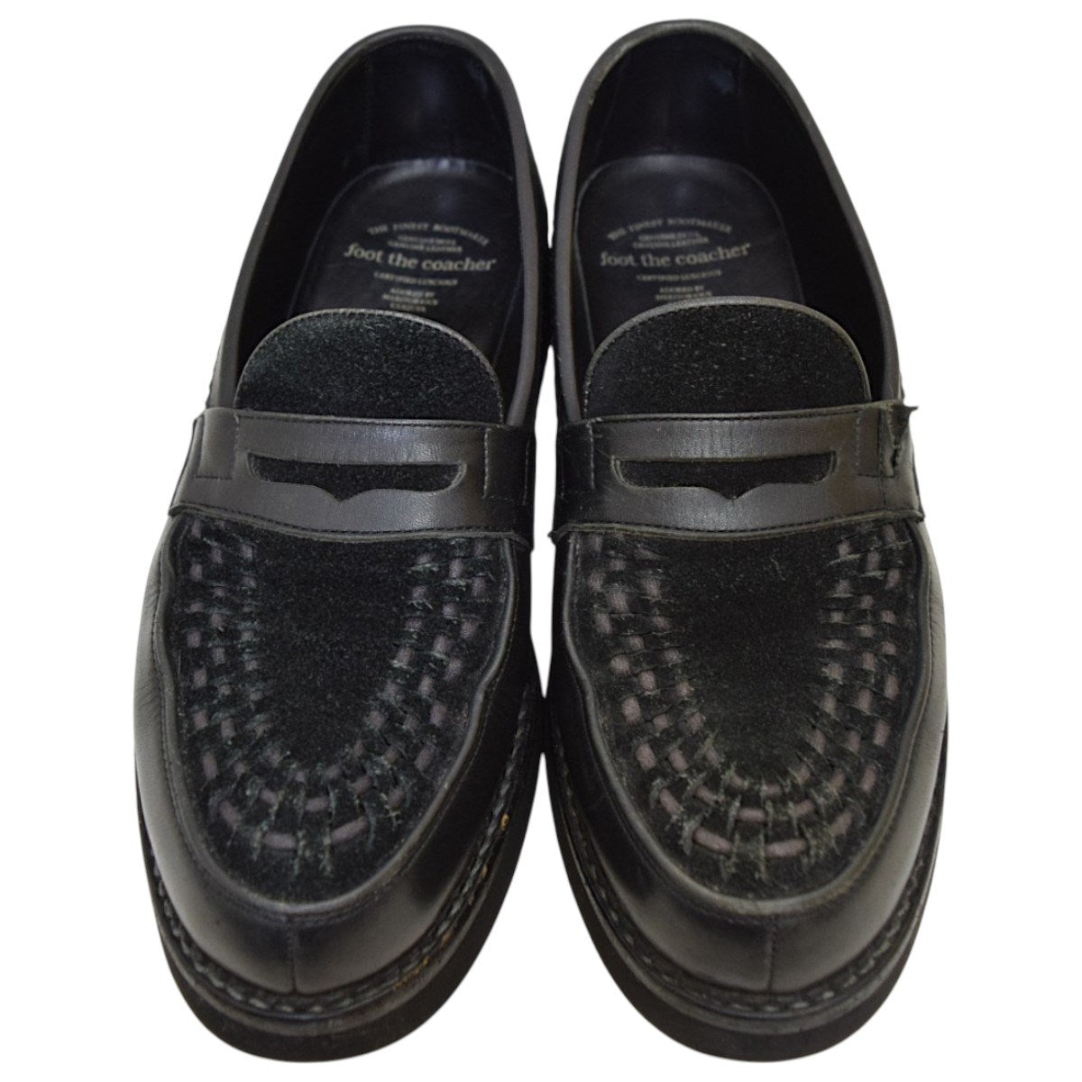 G．B．LOAFERスエード切替コインローファーFTC1612015