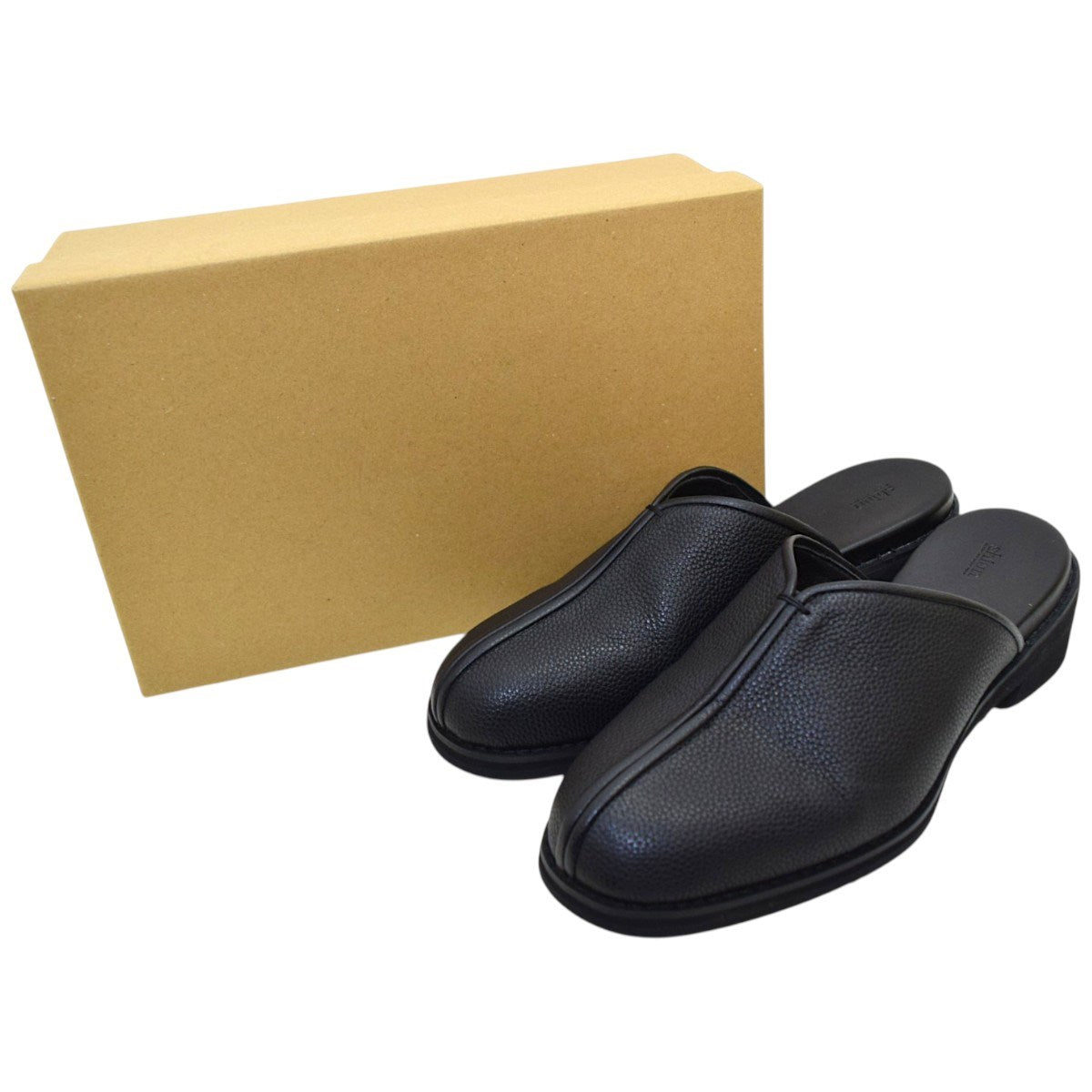 LEATHER SQUARE MULEレザーミュールsh26ss13028
