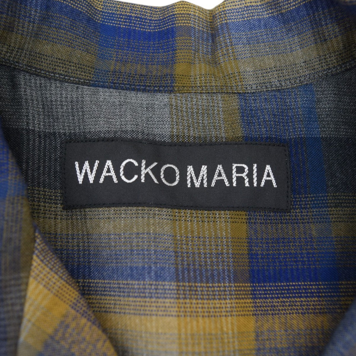 OMBRE CHECK OPEN COLLAR SH S／S(TYPE-1)オンブレチェックオープンカラーシャツ 2026SS26SS-WMS-OC09
