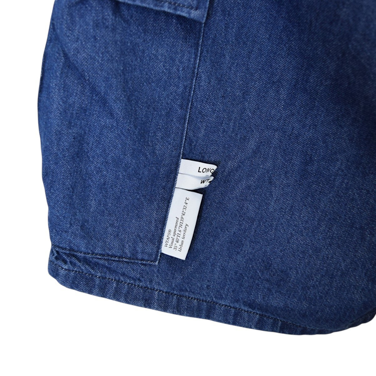 MILS2301 Shorts ／ Cotton． Denim Indigoデニムショートパンツ251WVDT-PTM08