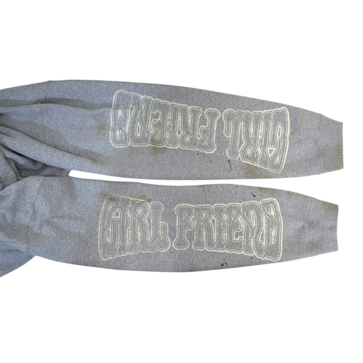 BE MY HOODIEダメージ加工プルオーバーパーカーJN-FW24-016