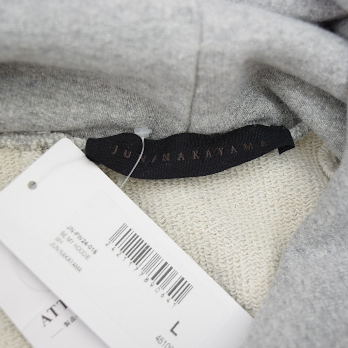 BE MY HOODIEダメージ加工プルオーバーパーカーJN-FW24-016