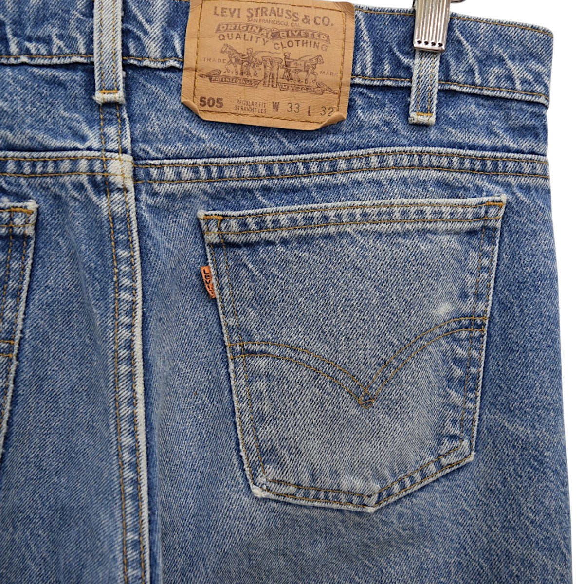 505 デニムパンツ 95年製 MADE IN USA ボタン裏575刻印505-0217