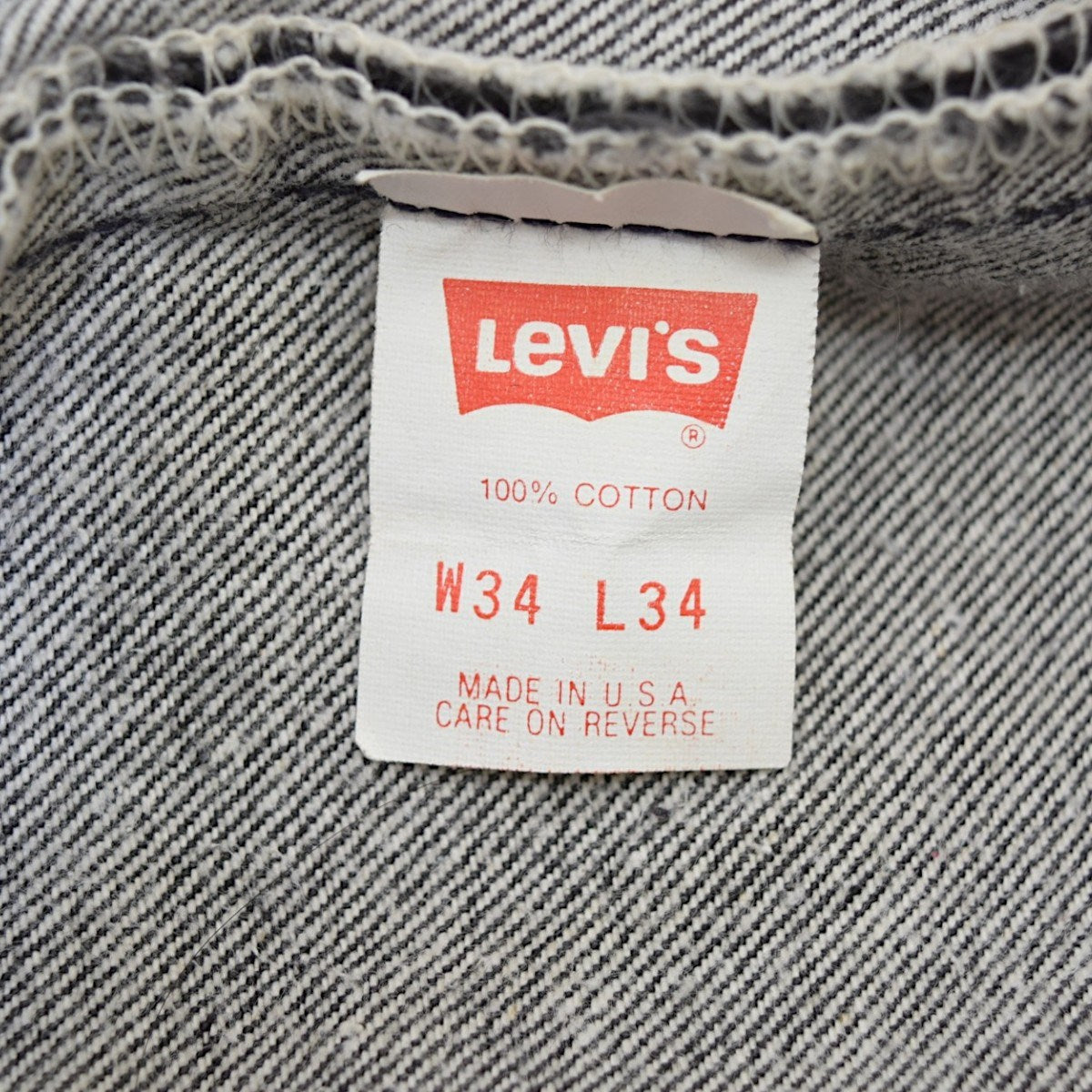 501デニムパンツ リフォーム 92年製 MADE IN USA ボタン裏653刻印501-0658