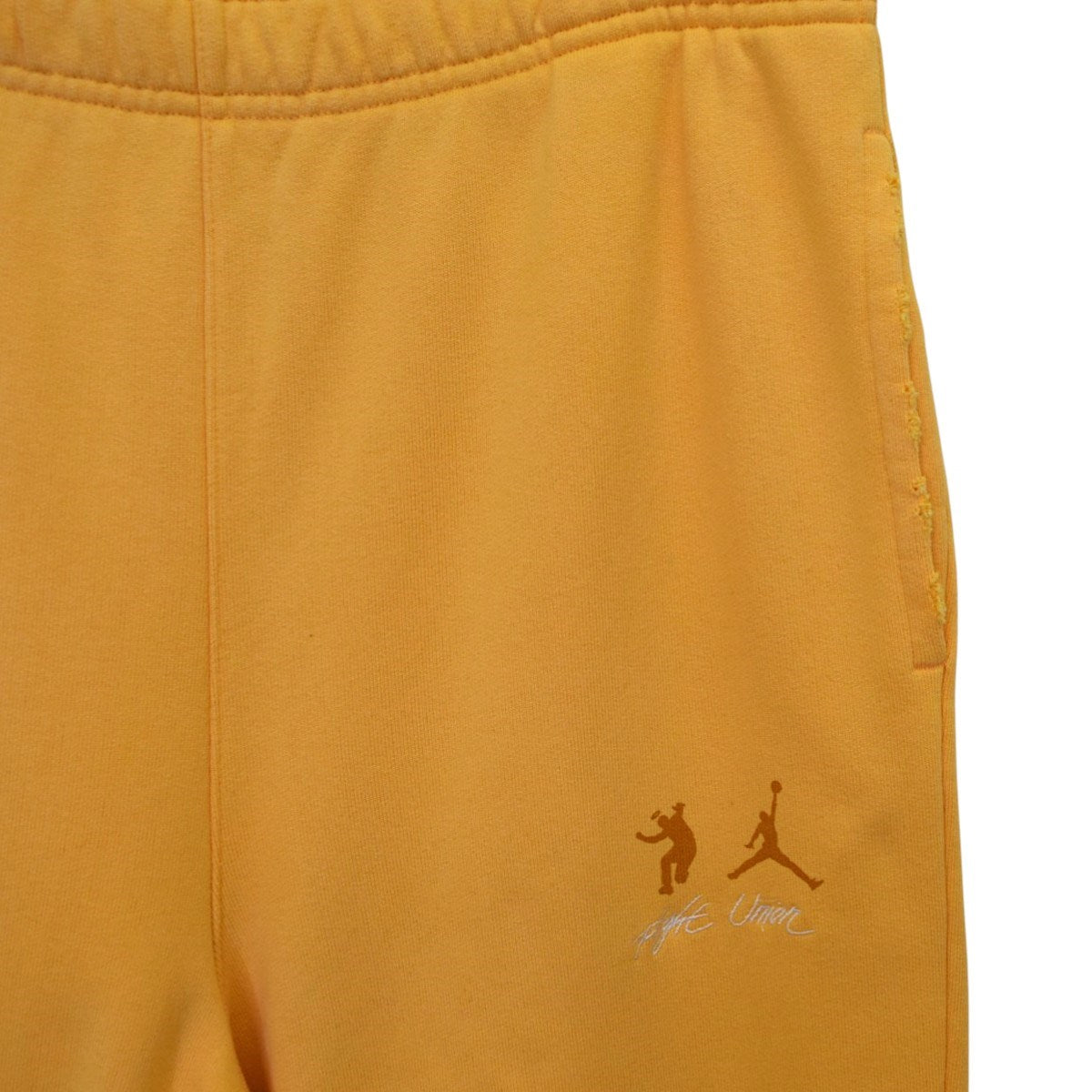 Fleece Joggers Sport Goldダメージ加工スウェットパンツDJ9526-771