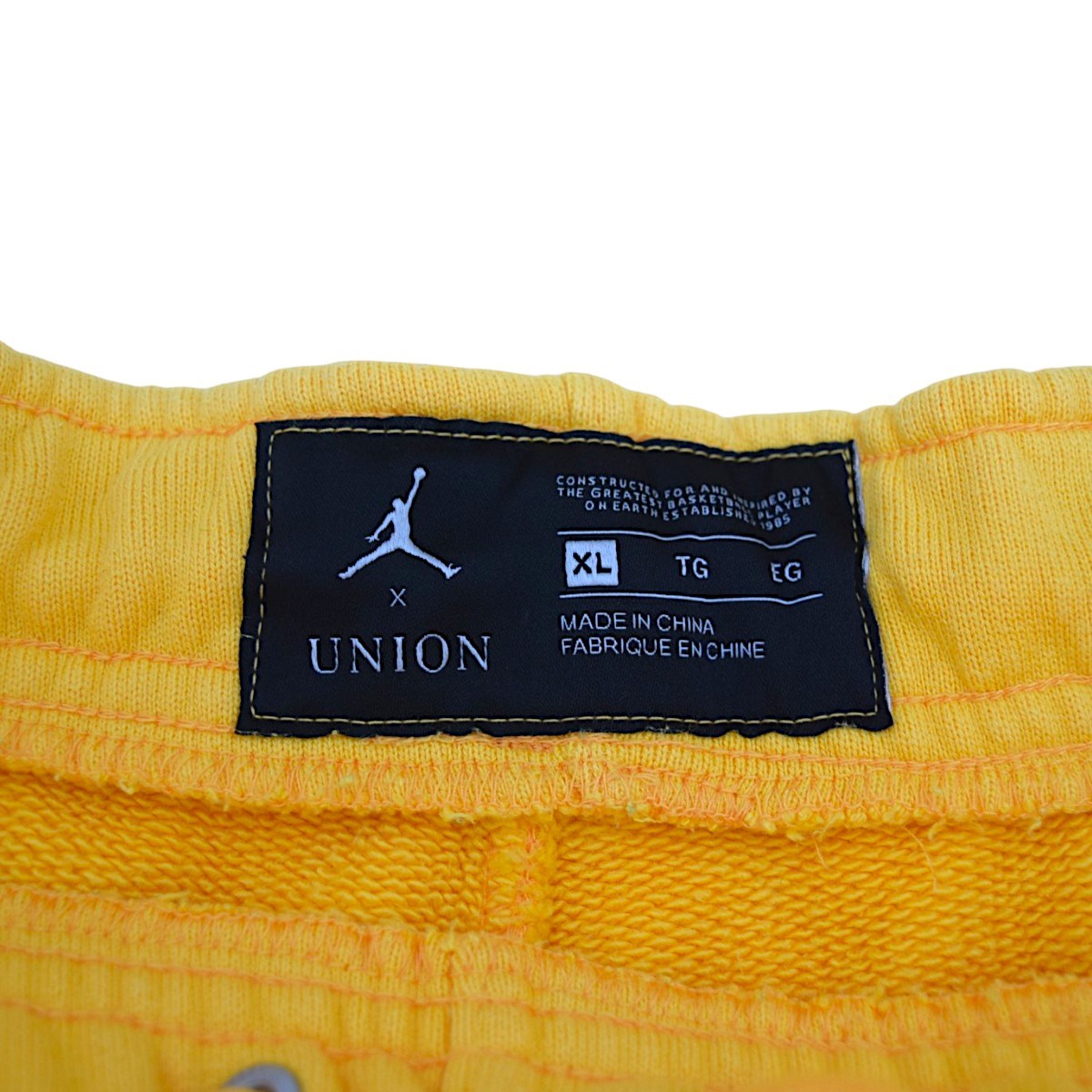 Fleece Joggers Sport Goldダメージ加工スウェットパンツDJ9526-771