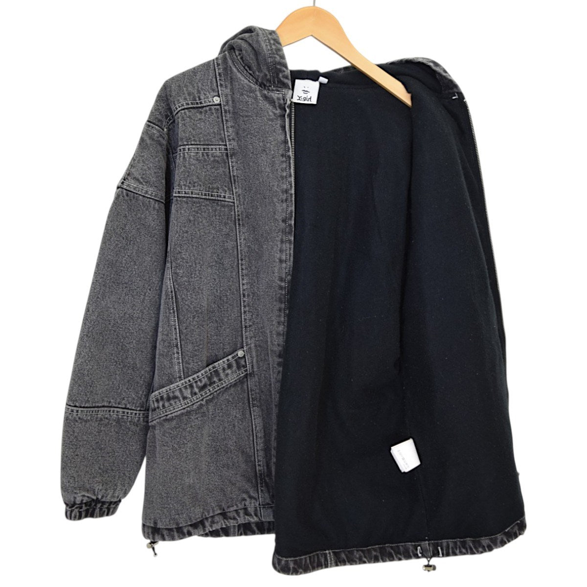 PANELLED DENIM COATパネルデニムパーカー ジャケット105214021012