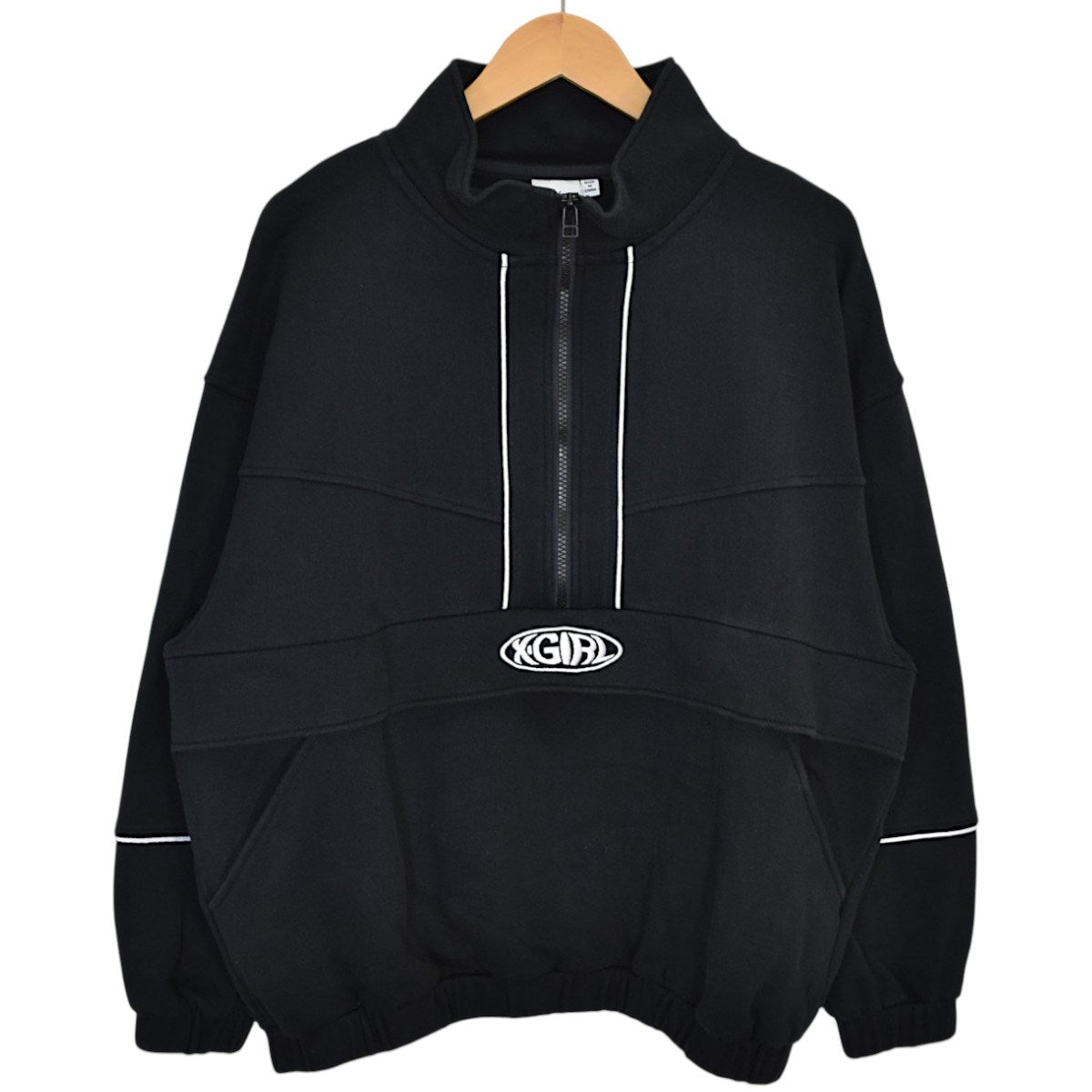 SWEAT ANORAKハーフジップスウェット105223012021