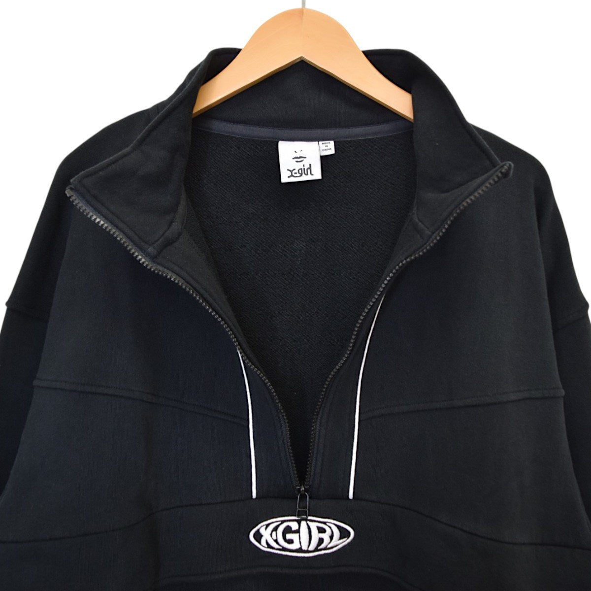 SWEAT ANORAKハーフジップスウェット105223012021
