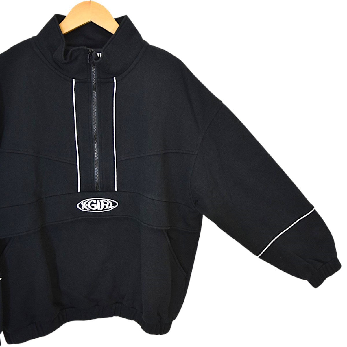 SWEAT ANORAKハーフジップスウェット105223012021
