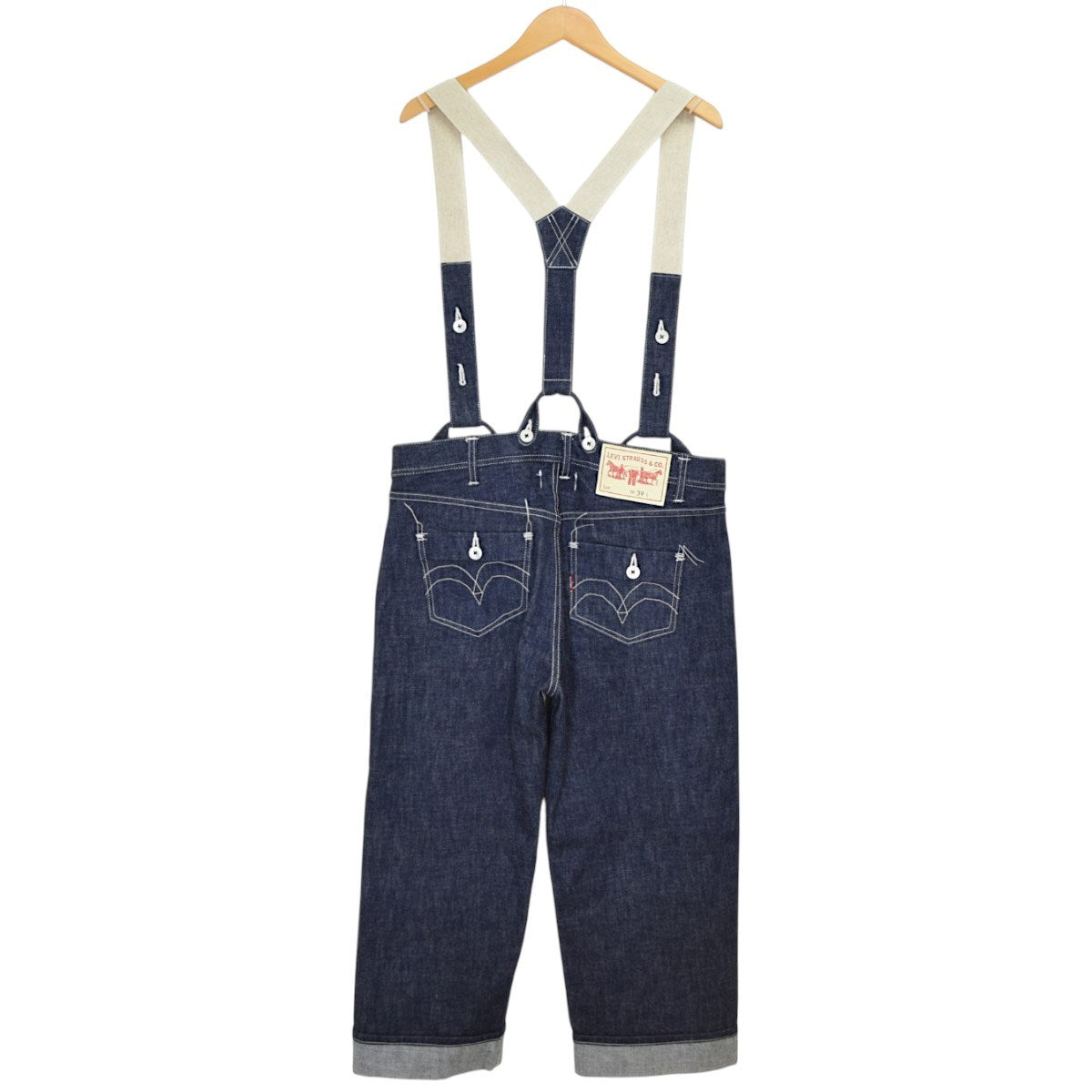 サスペンダーデニムパンツ 2021AWWH-P910