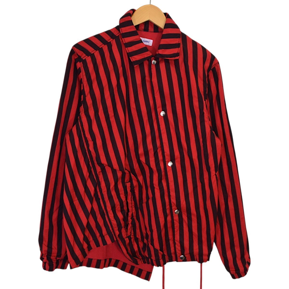 Twisted Striped Coach Jacketねじれデザイン コーチジャケット 2022SSFI-J001