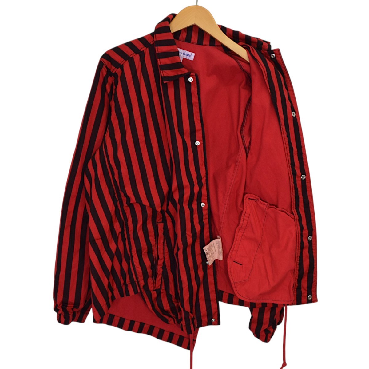 Twisted Striped Coach Jacketねじれデザイン コーチジャケット 2022SSFI-J001