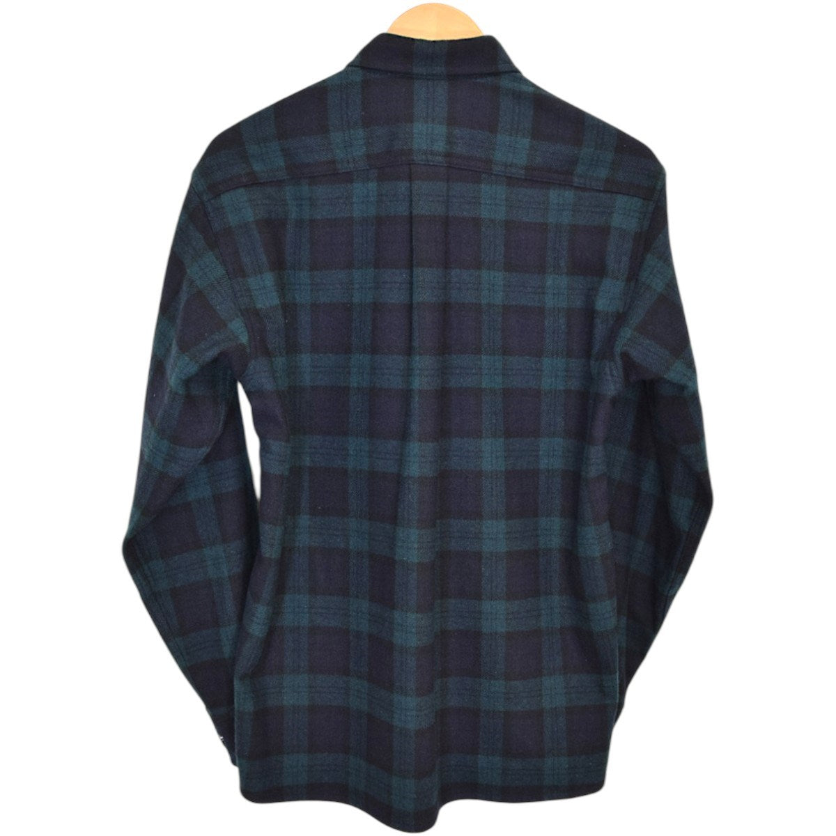 Brushwood Wool L／S ShirtブラックウォッチウールフランネルシャツNR62230