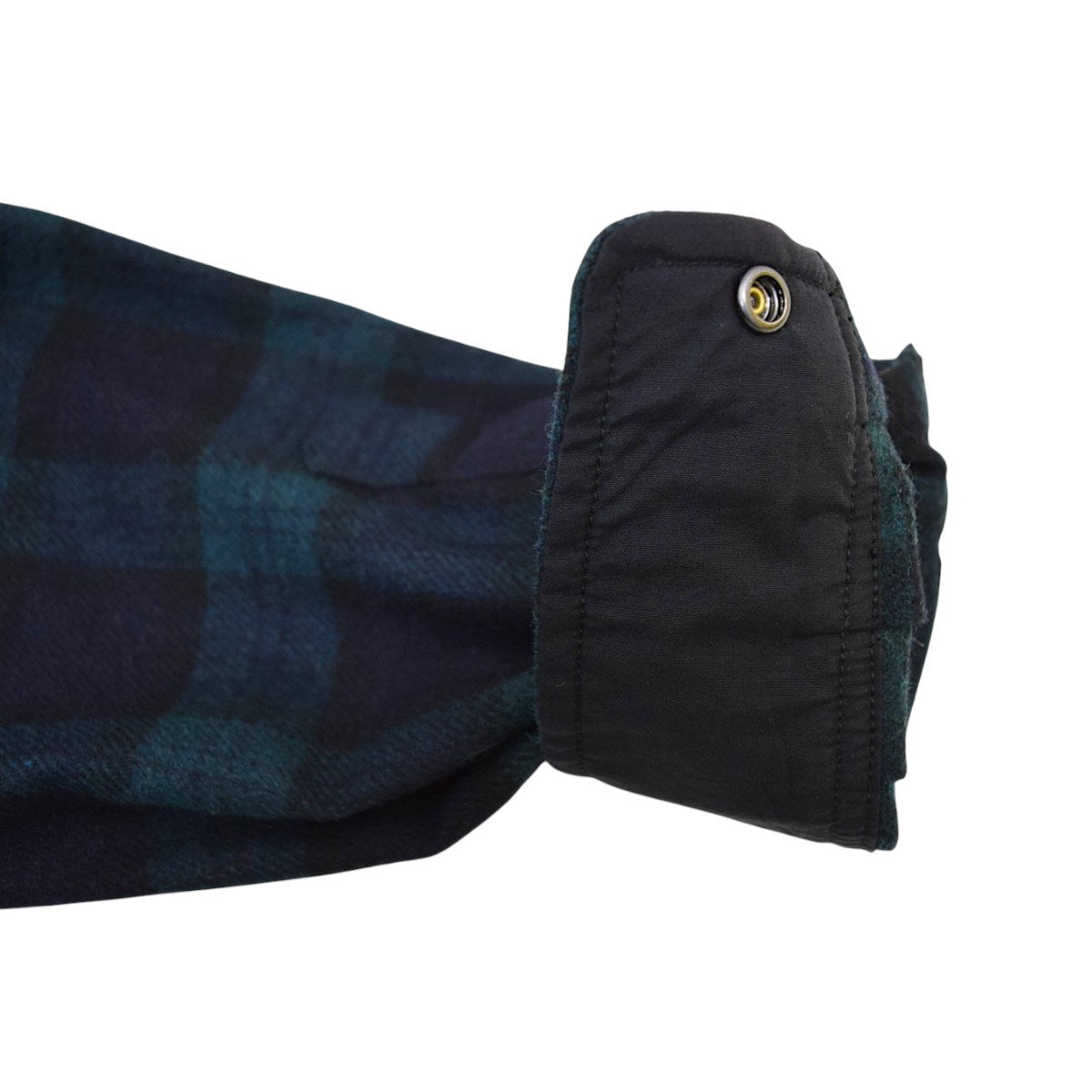 Brushwood Wool L／S ShirtブラックウォッチウールフランネルシャツNR62230