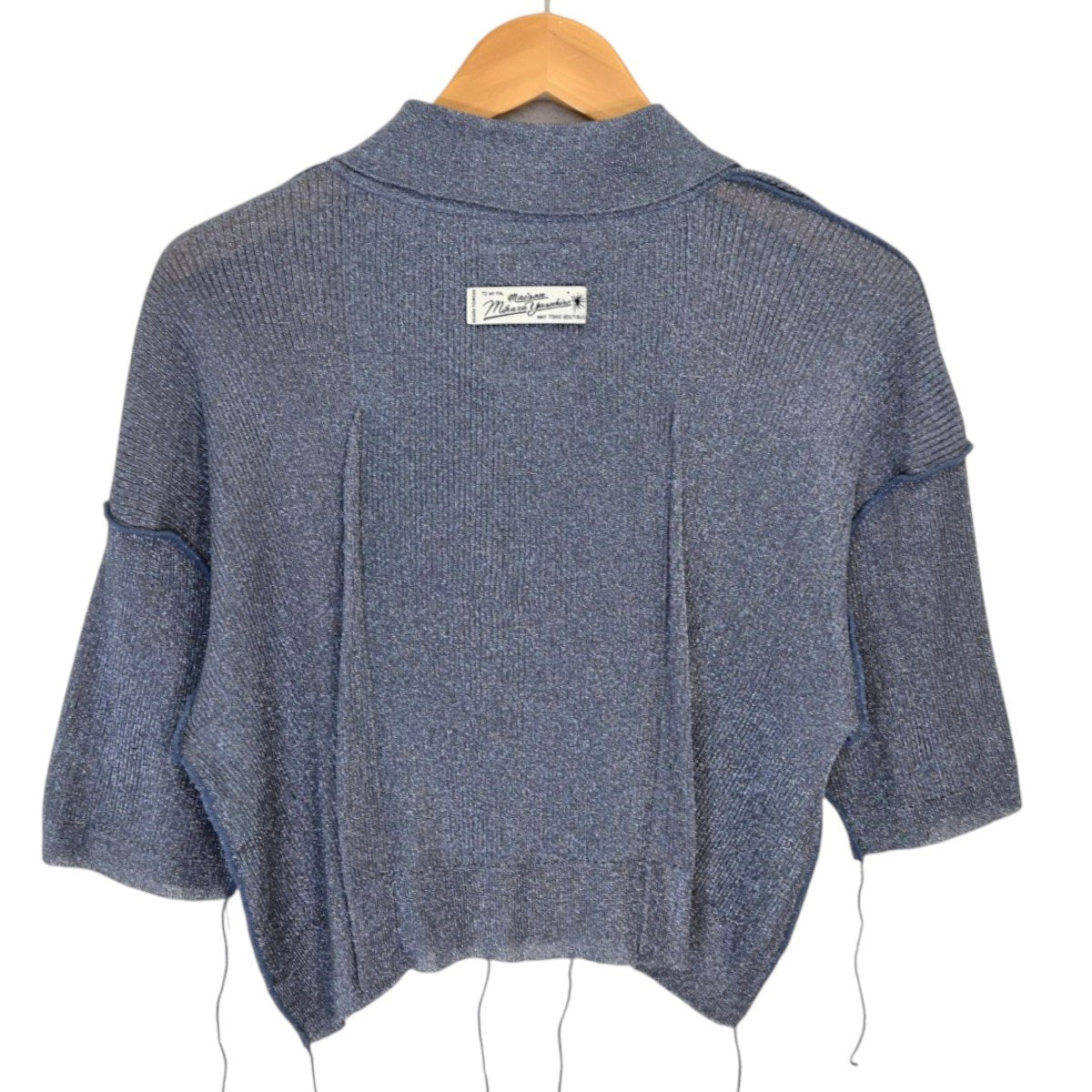 GLITTER KNIT INSIDE OUT CDインサイドアウトスナップボタンカーディガンB16CD612