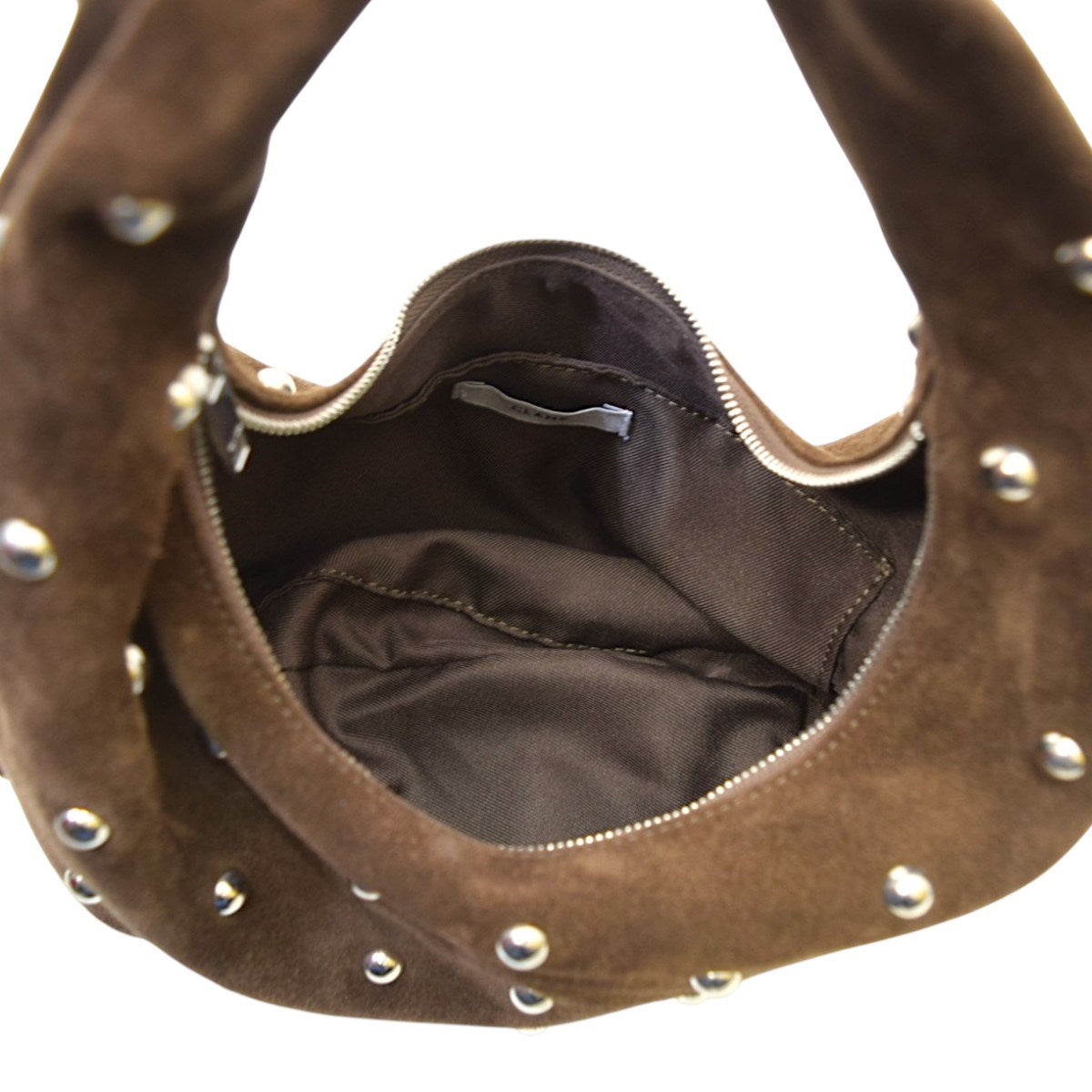 MOON SUEDE STUDS BAGムーンスエードスタッズバッグ