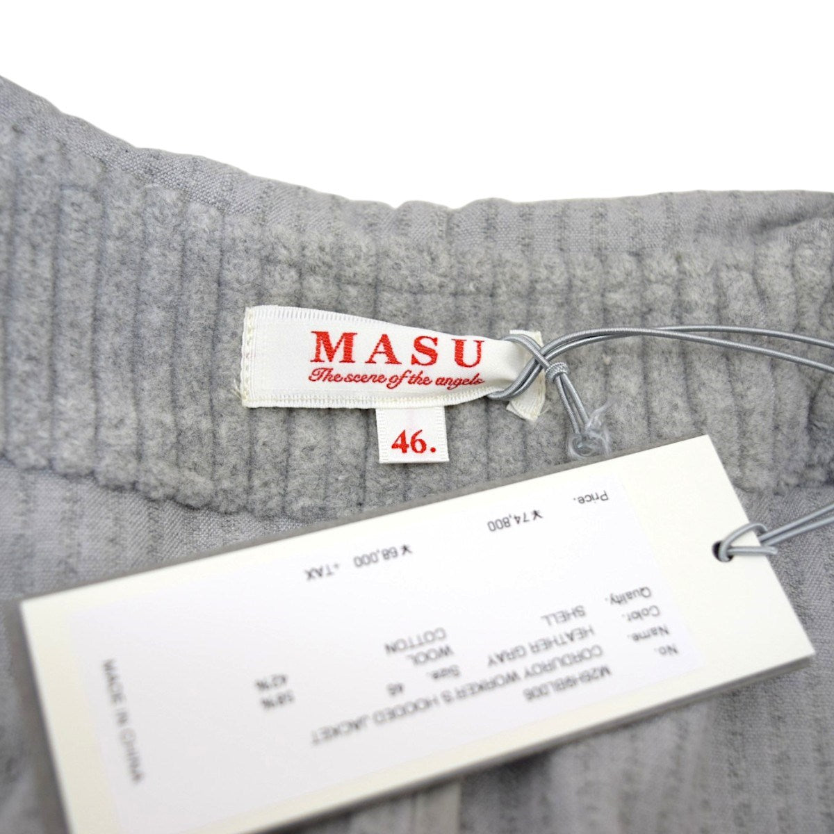 CORDUROY WORKER’S HOODED JACKETコーデュロイフーデッドジャケット 2026AWM26H9BL006