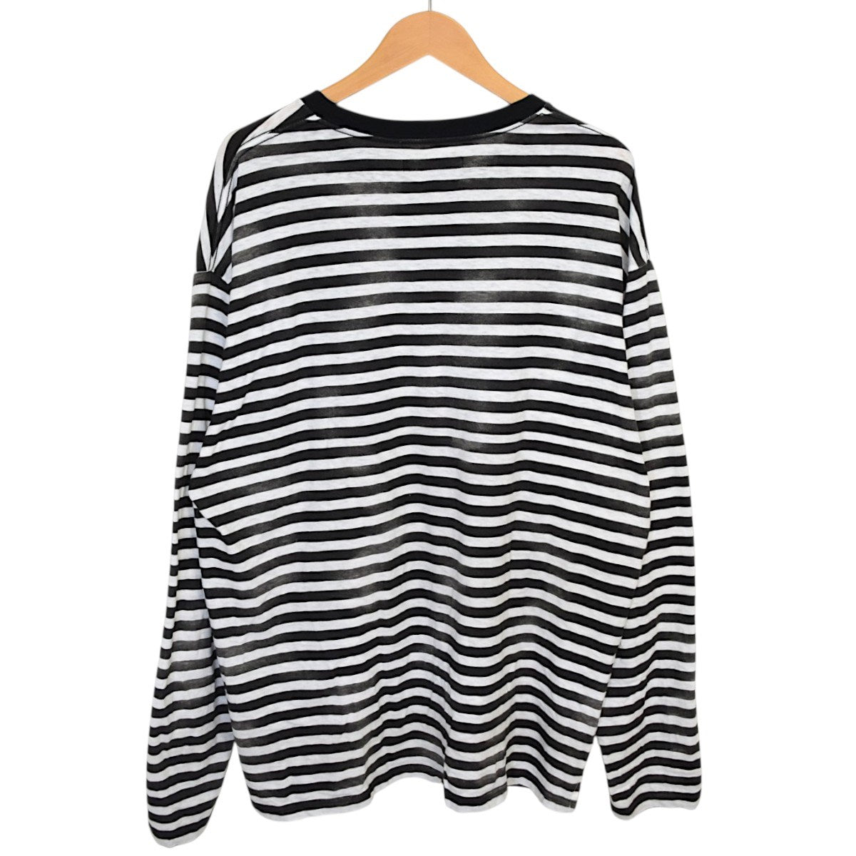 Hazy Border L／S T-SHIRTボーダーカットソー2309-6002-07-XL2