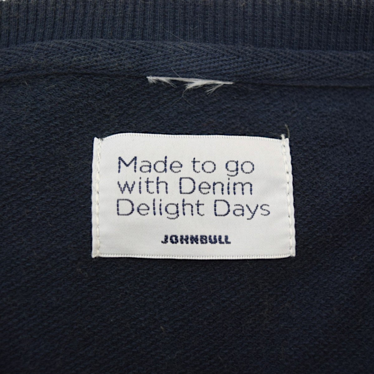 Johnbull DENIM DELIGHT DAYS リメイククルーネックスウェットJY261C06 古着・中古-5枚目のアイテム画像