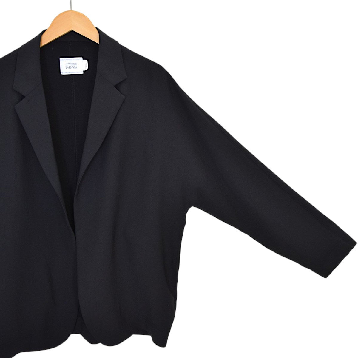 UNITED ARROWS ＆ SONS by DAISUKE OBANA ESSENS ボタンレステーラードジャケット5522-299-0296 古着・中古-5枚目のアイテム画像