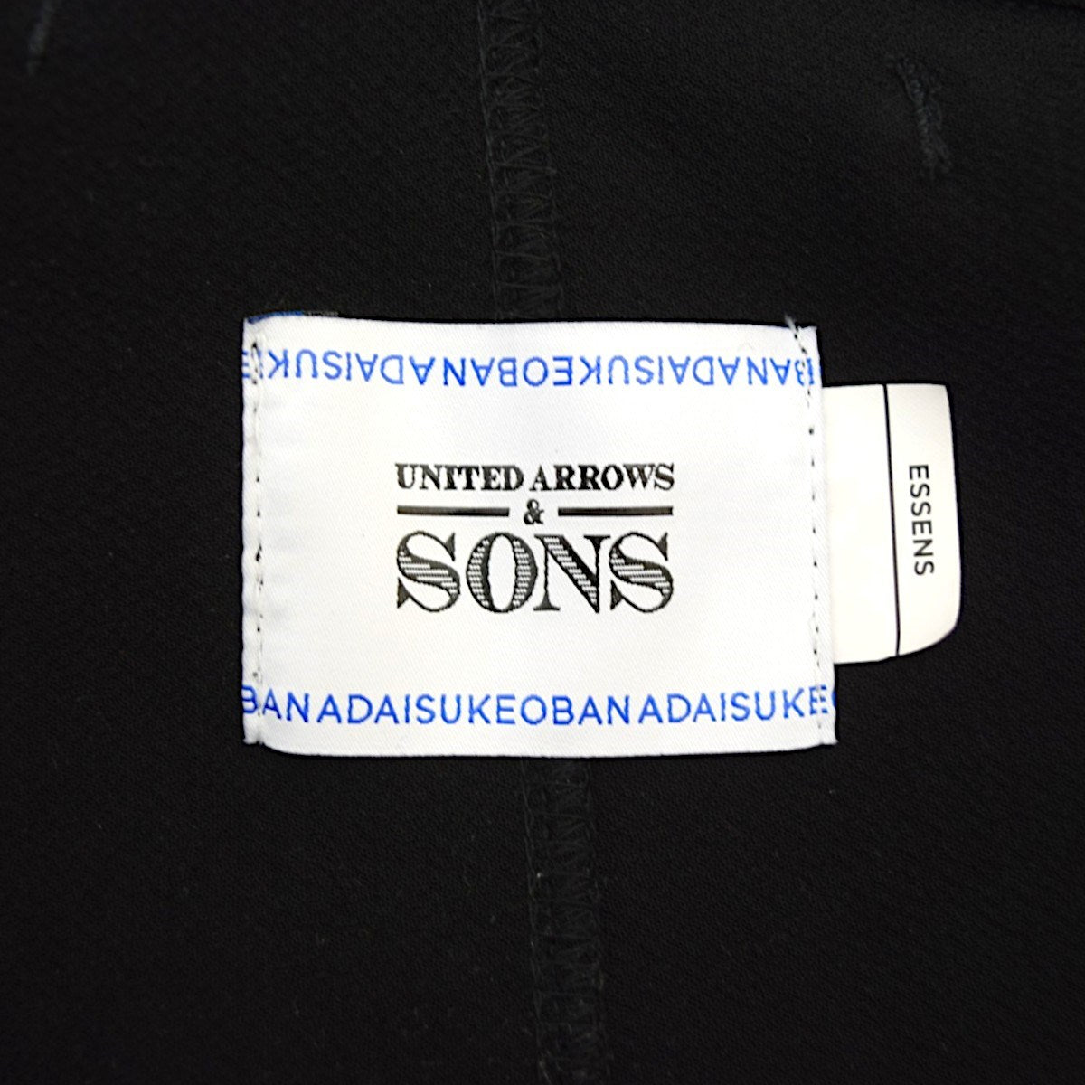 UNITED ARROWS ＆ SONS by DAISUKE OBANA ESSENS ボタンレステーラードジャケット5522-299-0296 古着・中古-8枚目のアイテム画像