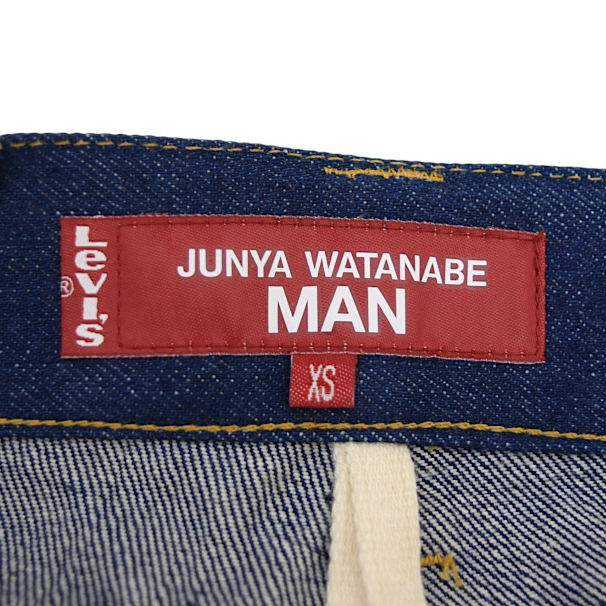 CDG JUNYA WATANABE MAN×LEVI’S モンロープリント立体裁断デニムパンツ 2023SSWK-P218 古着・中古-6枚目のアイテム画像