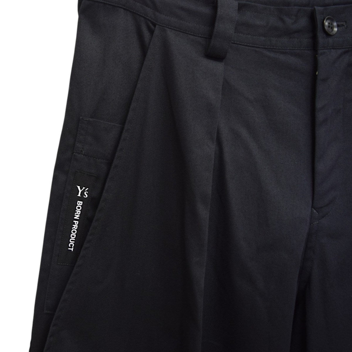 Y’s BORN PRODUCT COTTON TWILL LONG POCKET PANTSコットンツイル ロングポケットパンツYJ-P80-002 古着・中古-4枚目のアイテム画像