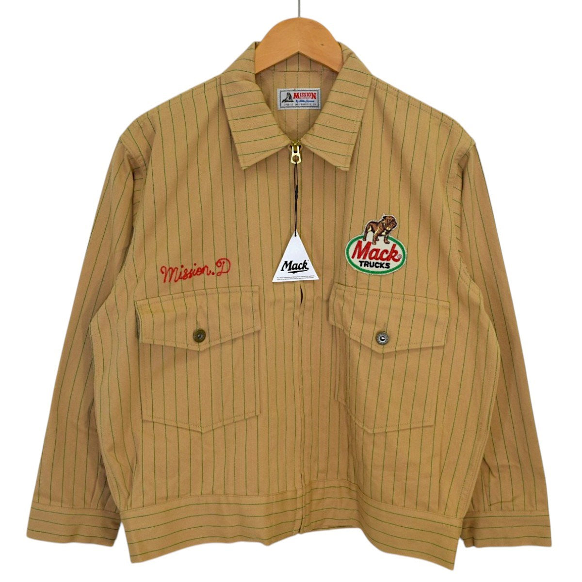 MISSION DISTRICT×Mack Trucks TYPE M-50 DRIVER JACKETドライバージャケット 2026SS 古着・中古-1枚目のアイテム画像