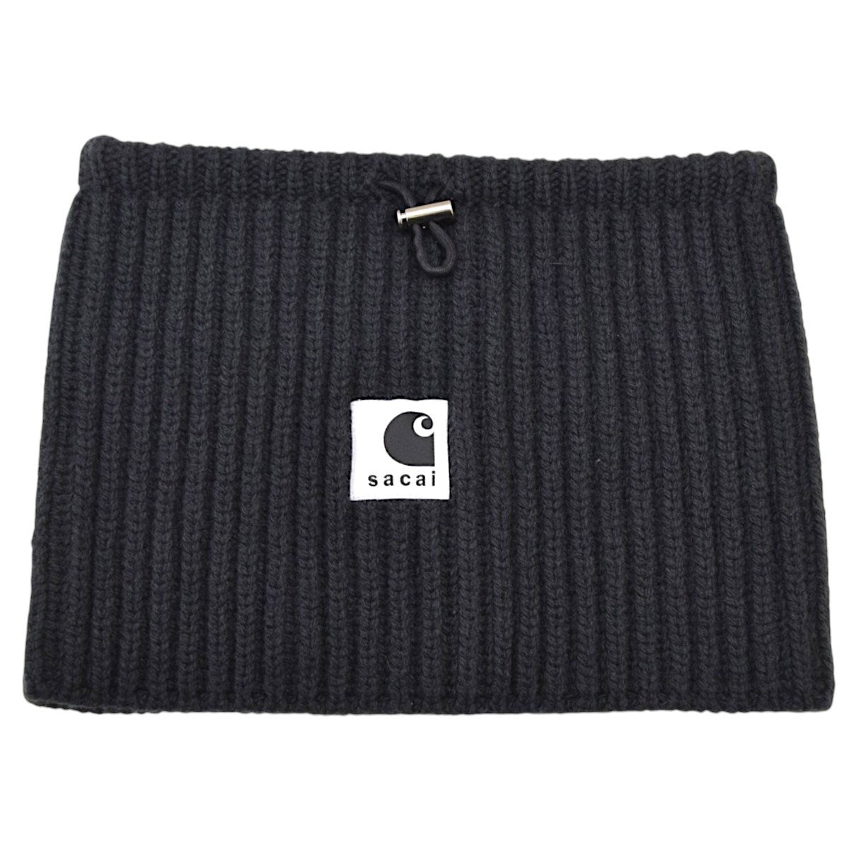 sacai×CARHARTT WIP Wool Knit Neck Warmerネックウォーマー 2025AW25-00998S 古着・中古-1枚目のアイテム画像