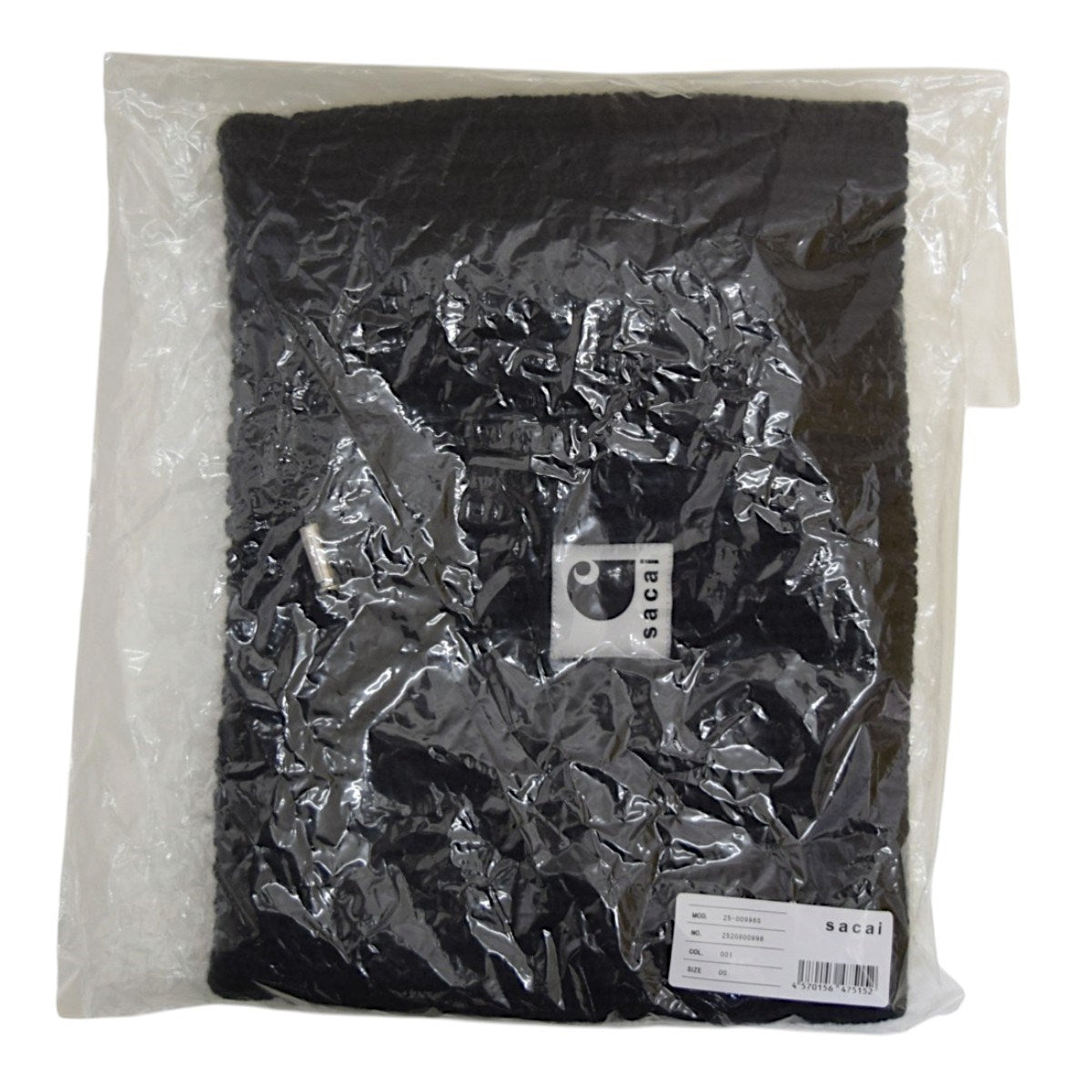 sacai×CARHARTT WIP Wool Knit Neck Warmerネックウォーマー 2025AW25-00998S 古着・中古-5枚目のアイテム画像