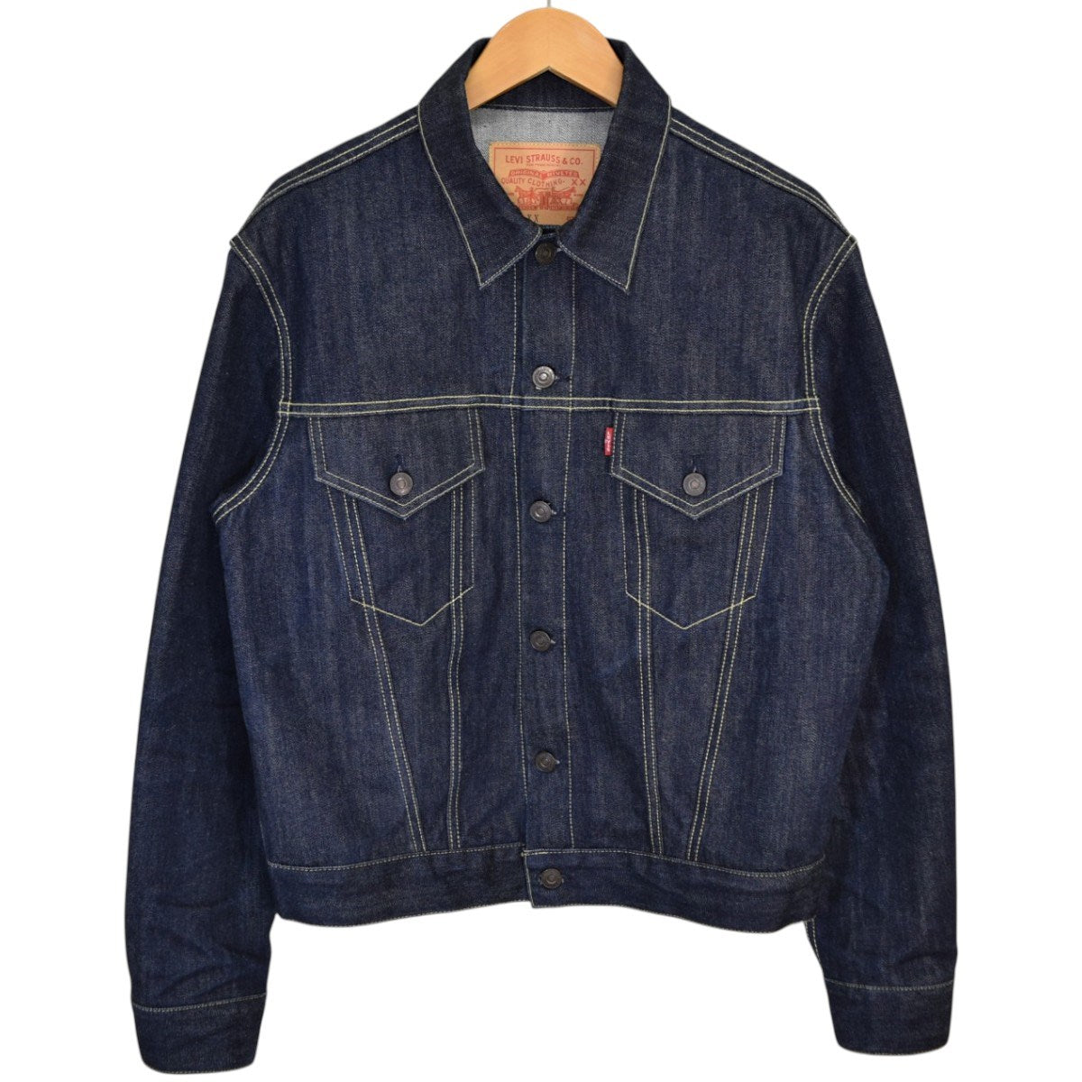 LEVI’S VINTAGE CLOTHING 1961 Type III Trucker Jacket 557XX3rdタイプ デニムジャケット74998-0001 古着・中古-1枚目のアイテム画像