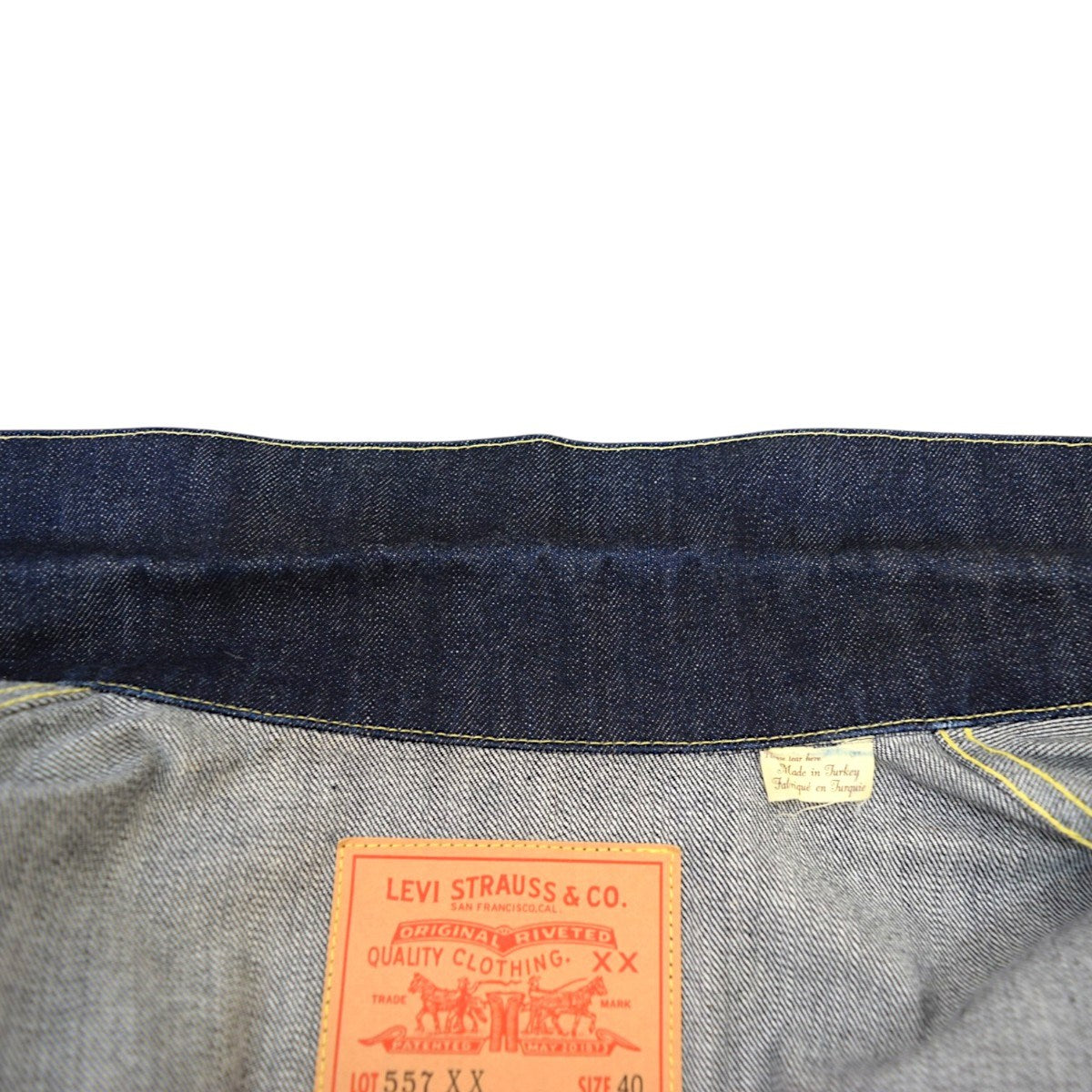 LEVI’S VINTAGE CLOTHING 1961 Type III Trucker Jacket 557XX3rdタイプ デニムジャケット74998-0001 古着・中古-7枚目のアイテム画像