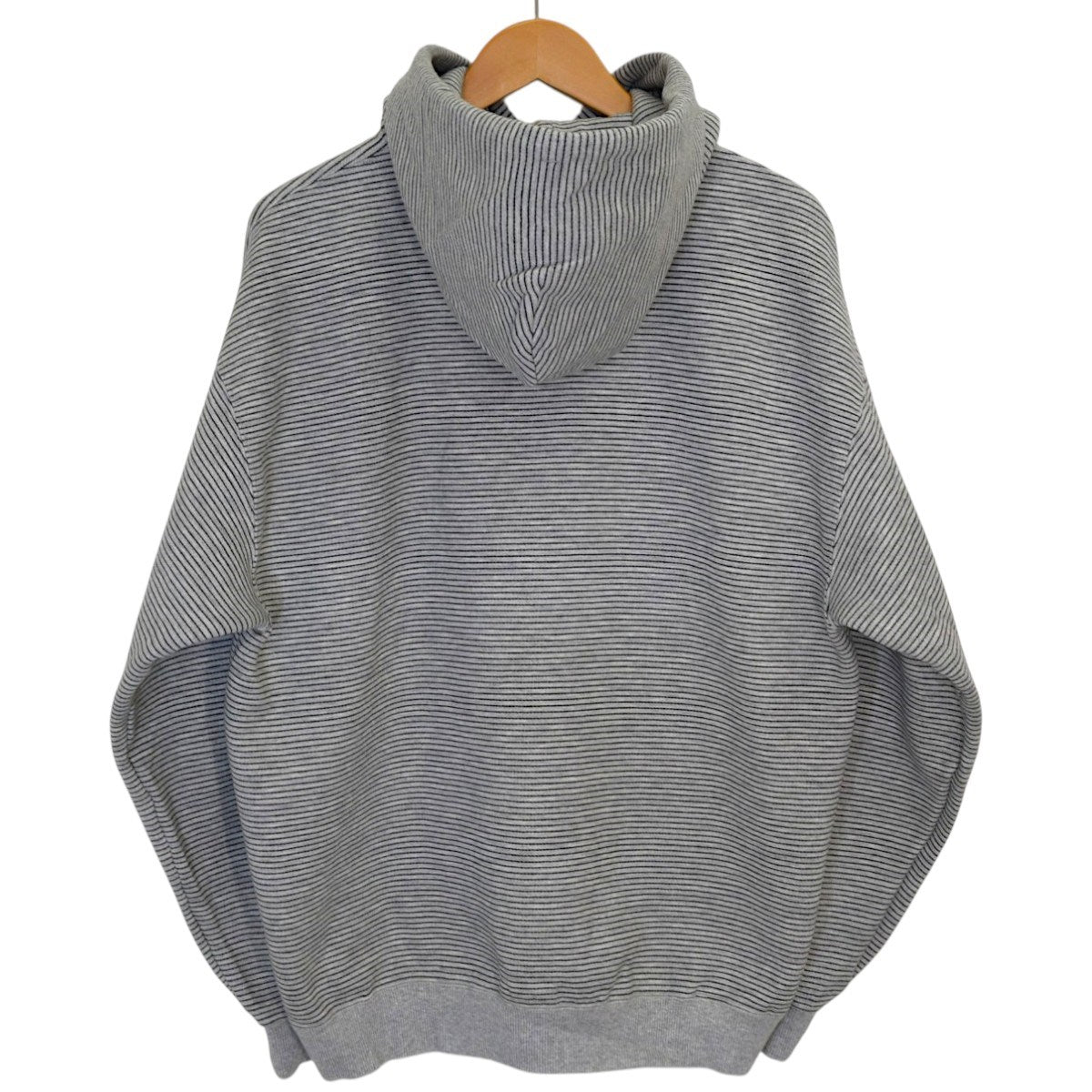 THE ENNOY PROFESSIONAL Border Hoodie Sweatボーダープルオーバーパーカー 2025AWAW25BRENCT02NTL 古着・中古-2枚目のアイテム画像