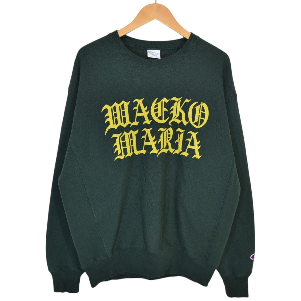 WACKO MARIA×Champion CREW NECK SWEATREVERSE WEAVE クルーネックスウェット 2026SS 古着・中古-1枚目のアイテム画像