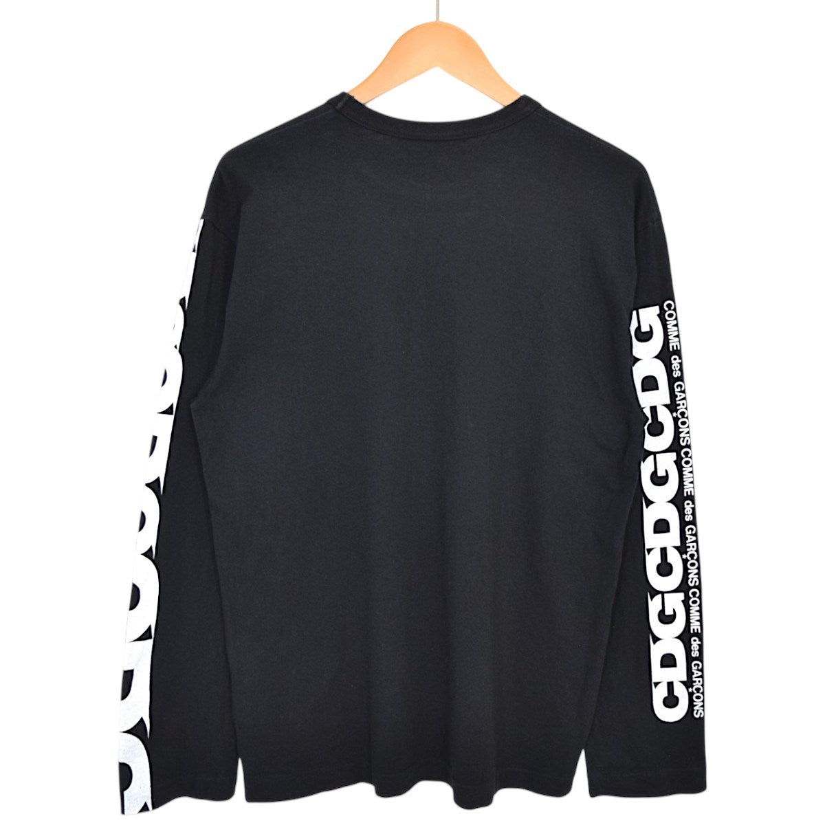 CDG CLASSIC LONG SLEEVED T-SHIRTアームプリントロングスリーブカットソーSZ-T007 古着・中古-2枚目のアイテム画像