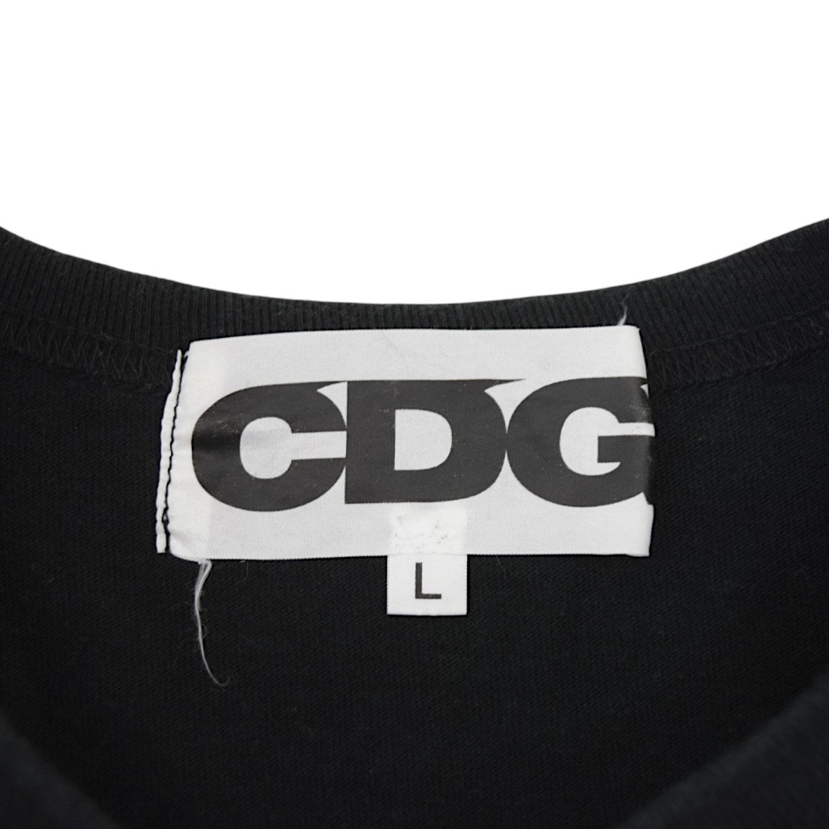 CDG CLASSIC LONG SLEEVED T-SHIRTアームプリントロングスリーブカットソーSZ-T007 古着・中古-5枚目のアイテム画像