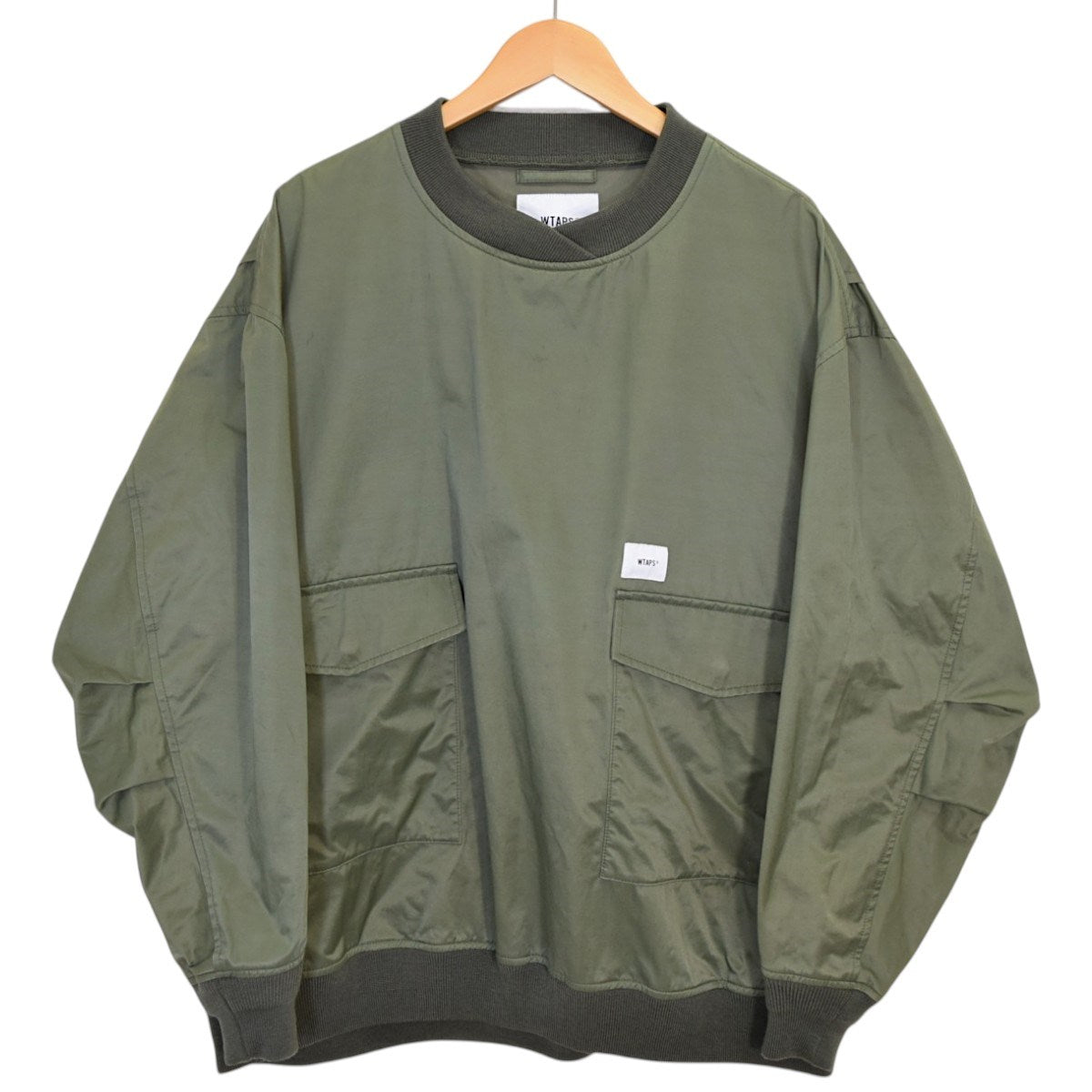 WTAPS WTP NYLON COTTON RATINE SMOCK JACKETスモックジャケット202BRDT-JKM08 古着・中古-1枚目のアイテム画像